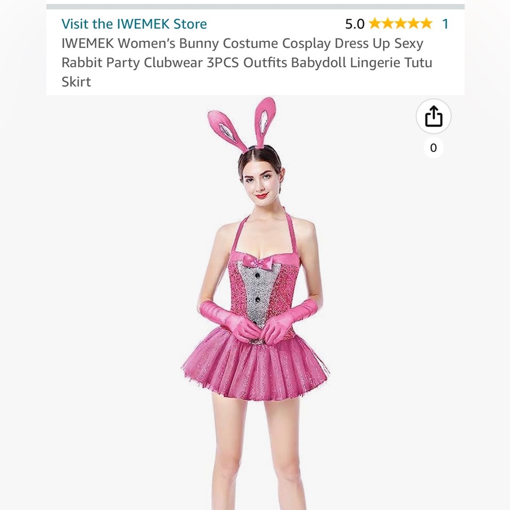 New bunny costume